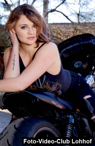 Portrait Motorrad